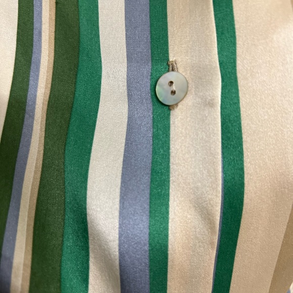 Vintage San Remo Silk Top size 40 - Picture 5 of 9